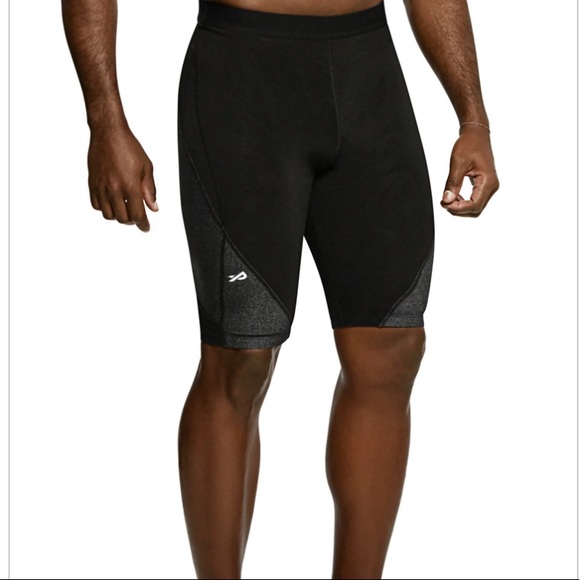 Physiclo Mens Resistance Compression Shorts Cycling Running Black Small - Picture 2 of 10